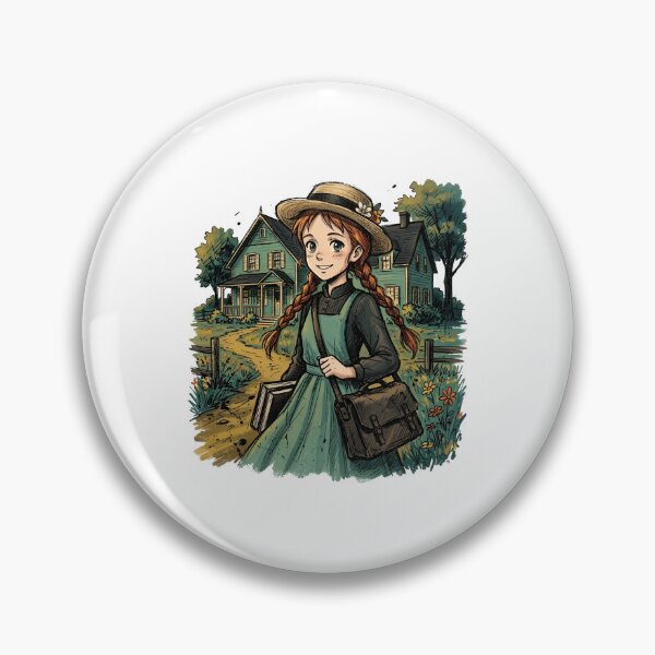 Item preview, Anne Of Green Gables Vintage House Satchel Illustration designed and sold by Fenay Designs.