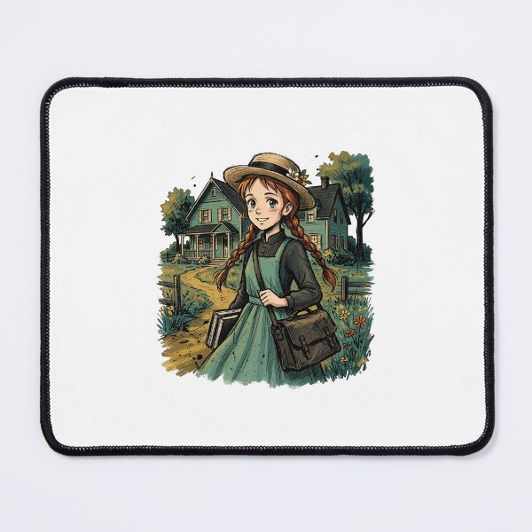 Item preview, Anne Of Green Gables Vintage House Satchel Illustration designed and sold by Fenay Designs.