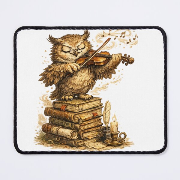 Item preview, Wise Owl Violinist designed and sold by photoparadise22.
