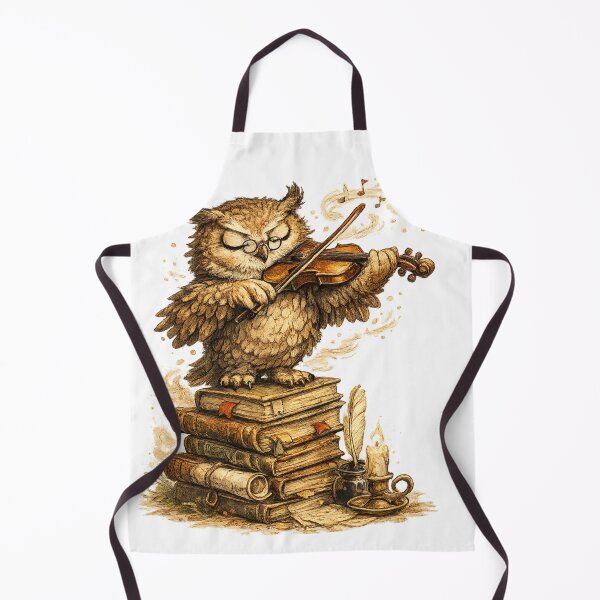 Item preview, Wise Owl Violinist designed and sold by photoparadise22.