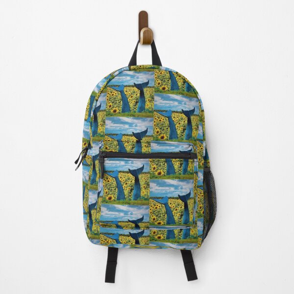Item preview, Vermont Whales Tails With Sunflowers designed and sold by Vermont Gifts and Art.