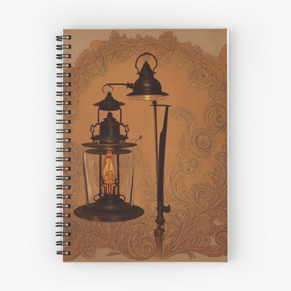 Item preview, Vintage Oil Lamp Ornamental Antique Illustration designed and sold by IosArt.
