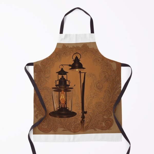 Item preview, Vintage Oil Lamp Ornamental Antique Illustration designed and sold by IosArt.