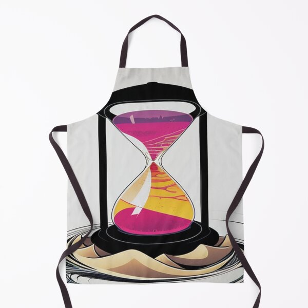 Artikelvorschau, Symbolische, farbenfrohe Sanduhr-Zeitfluss-Kunst entworfen und verkauft von IosArt.