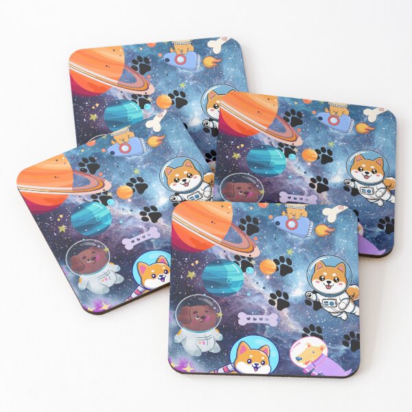 Item preview, Dogs in Space designed and sold by ArtByTrishiaK.