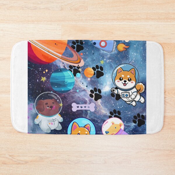 Item preview, Dogs in Space designed and sold by ArtByTrishiaK.