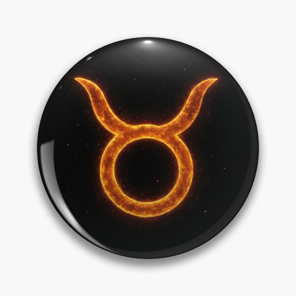 Item preview, Taurus zodiac sign astrology astrological burning flame designed and sold by WirelessChimp.