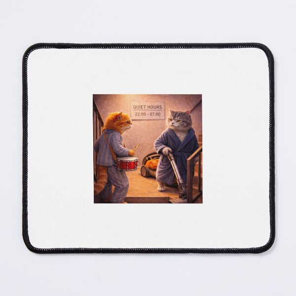 Item preview, Quiet Hours… Apparently Not designed and sold by LovelyCatGalaxy.