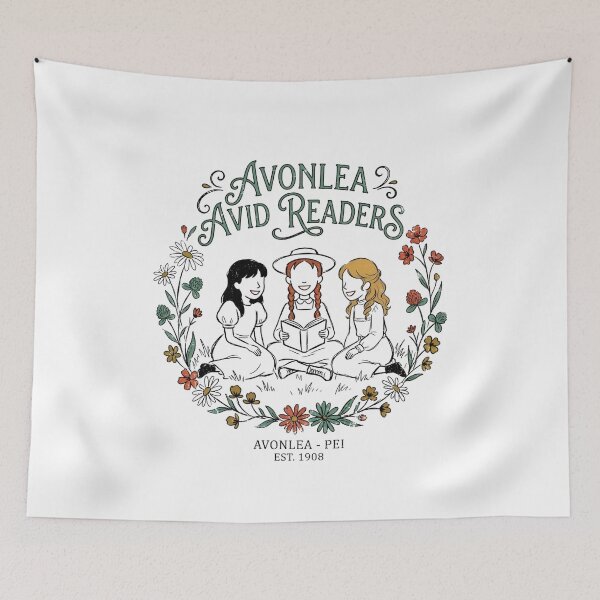 Item preview, Avonlea Avid Readers PEI Est 1908 Anne Of Green Gables designed and sold by Fenay Designs.
