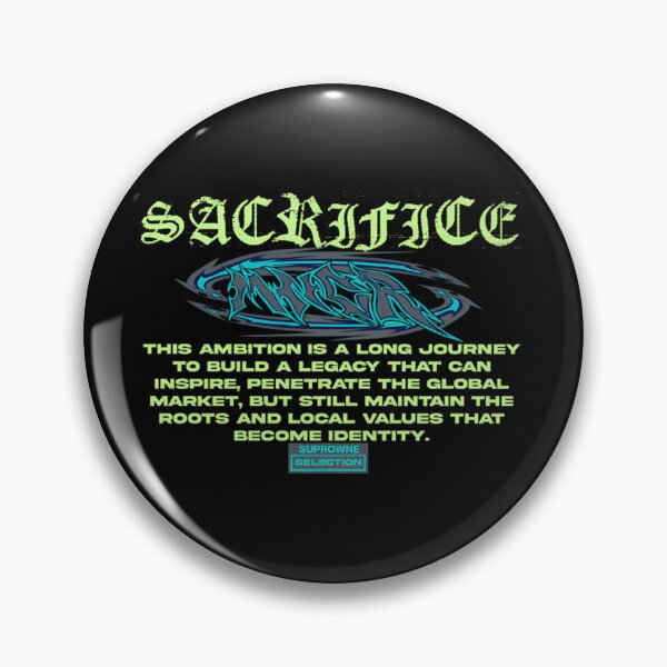 Item preview, Sacrifice - Motivational Legacy designed and sold by jestgushArt.