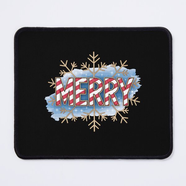 Item preview, Merry Christmas College Lettering – Vintage Holiday Design designed and sold by artedigital99.