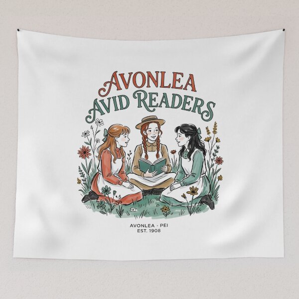 Item preview, Avonlea Avid Readers PEI Est 1908 Anne Of Green Gables designed and sold by Fenay Designs.
