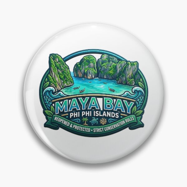 Item preview, MAYA BAY, PHI PHI ISLANDS designed and sold by likbatonboot.