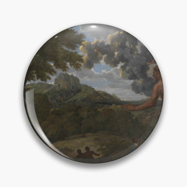 Item preview, Blind Orion and the Rising Sun - Nicolas Poussin Mythology Art designed and sold by Maxi-Decor.
