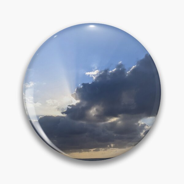 Item preview, Crepuscular Rays Through Storm Clouds, Las Canteras Beach designed and sold by LavaAndLight.