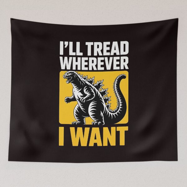Item preview, I'll Tread Wherever I Want – Funny Cat Quote For Crazy Cat Lady designed and sold by Redgiant87x.