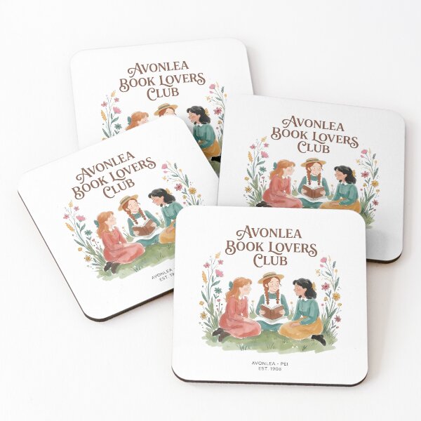 Artikelvorschau, Anne Of Green Gables Avonlea Book Lovers Club PEI Est 1908 entworfen und verkauft von Fenay Designs.