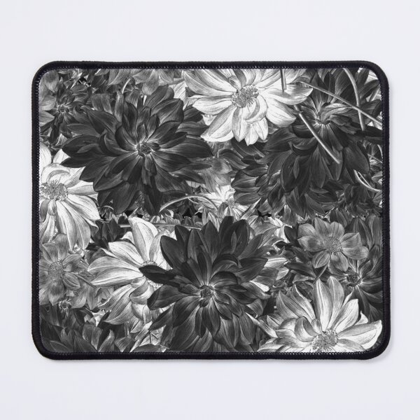 Item preview, Inverse Classic Black and White Vintage Flowers  designed and sold by PatternTitan.