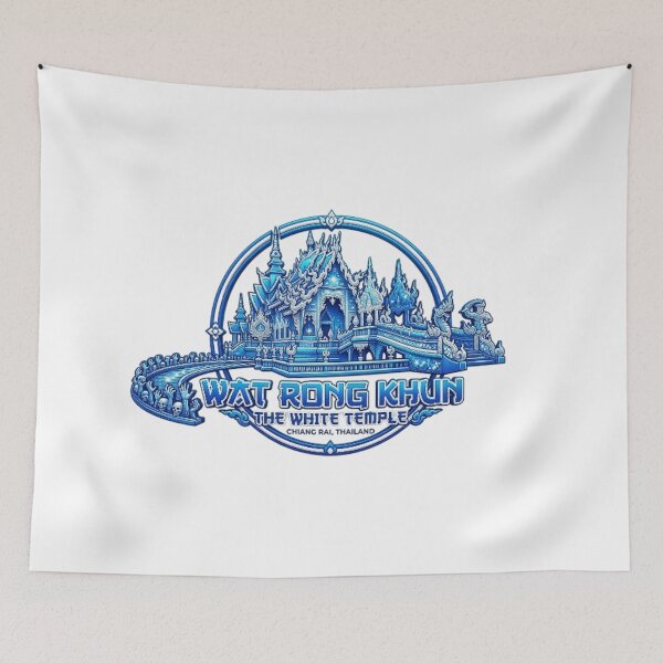 Item preview, Wat Rong Khun (White Temple)	Chiang Rai, Thailand designed and sold by likbatonboot.