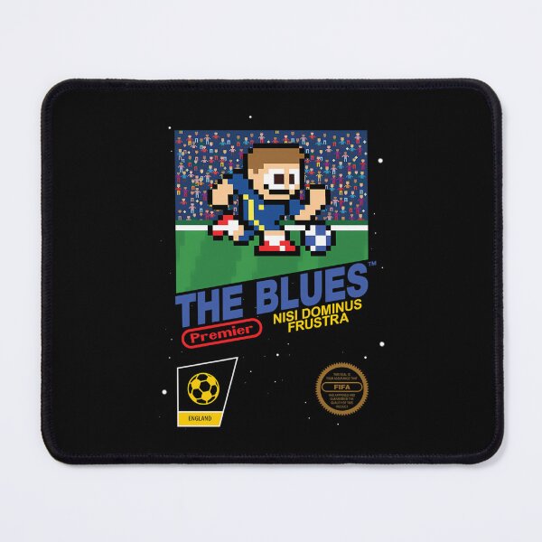 Item preview, The Blues 8bit Football designed and sold by Rafay khanzada.