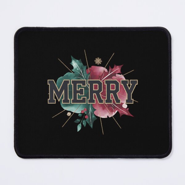 Item preview, Merry Christmas Varsity Style – Retro Holiday Lettering Design designed and sold by artedigital99.