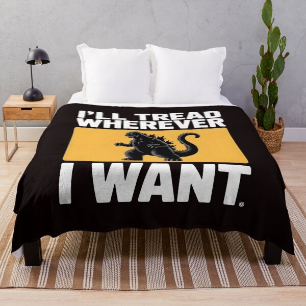 Item preview, I'll Tread Wherever I Want – Cat Lovers Funny Quote Design designed and sold by Redgiant87x.