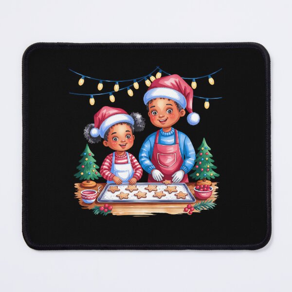 Item preview, Black Santa Christmas Watercolor – Festive Holiday Illustration designed and sold by artedigital99.
