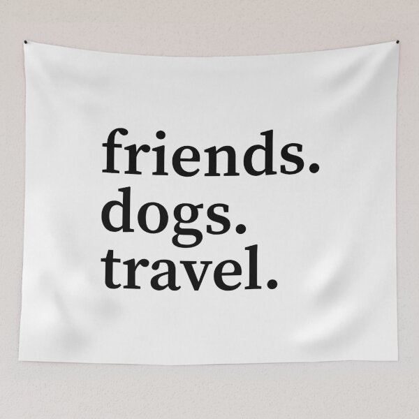 Item preview, Friends Dogs Travel - Subtle FDT designed and sold by PixVib.