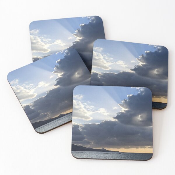 Item preview, Clouds Over Las Canteras Beach at Sunset designed and sold by LavaAndLight.