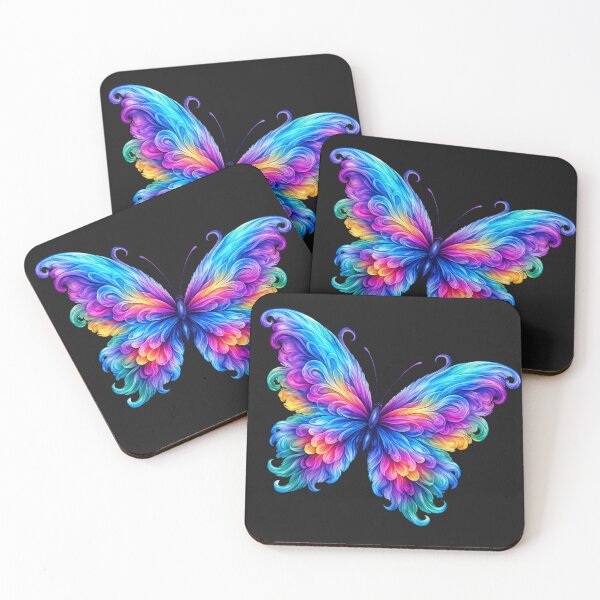 Item preview, Colorful Rainbow Butterfly Fantasy Design designed and sold by Gezonde-Voeding.