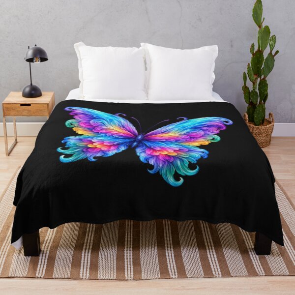 Item preview, Colorful Rainbow Butterfly Fantasy Design designed and sold by Gezonde-Voeding.