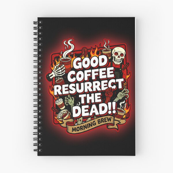 Item preview, Funny GOOD COFFEE RESURRECT THE DEAD!! MORNING BREW! designed and sold by Giulivo Store Graphic.