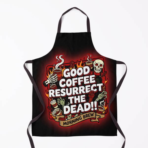 Item preview, Funny GOOD COFFEE RESURRECT THE DEAD!! MORNING BREW! designed and sold by Giulivo Store Graphic.