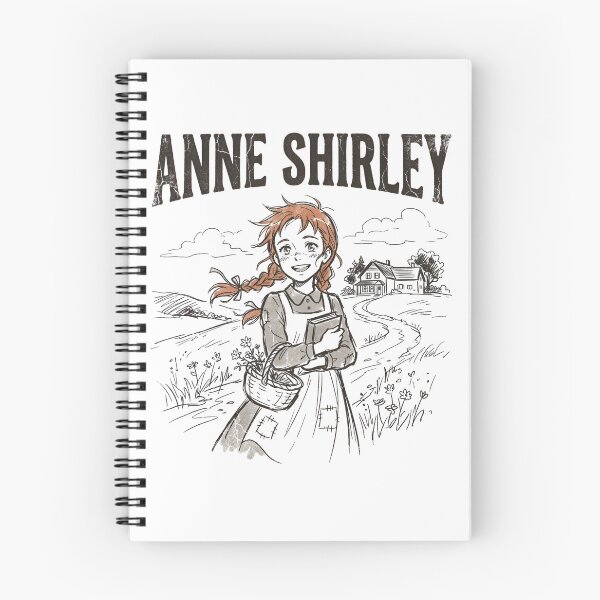 Item preview, Anne Shirley Green Gables House Vintage Distressed Bookworm designed and sold by Fenay Designs.