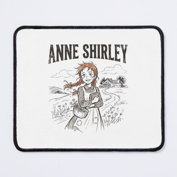 Item preview, Anne Shirley Green Gables House Vintage Distressed Bookworm designed and sold by Fenay Designs.