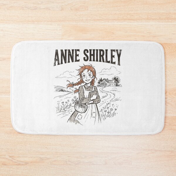 Item preview, Anne Shirley Green Gables House Vintage Distressed Bookworm designed and sold by Fenay Designs.