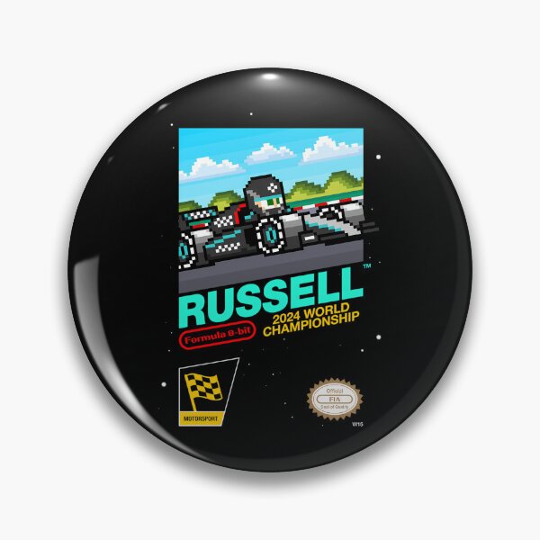 Item preview, George Russell 2024 Formula 1 F1 Videogame  designed and sold by BonelessDesign.