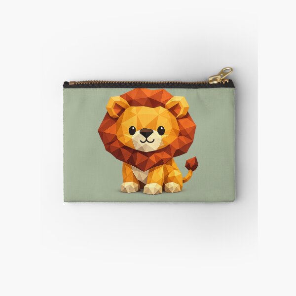Item preview, Cute Low Poly Geometric Lion Illustration designed and sold by AndreBarnard.