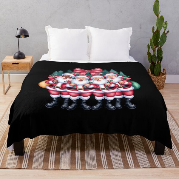 Item preview, African American Christmas Spirit – Festive Watercolor Design designed and sold by artedigital99.
