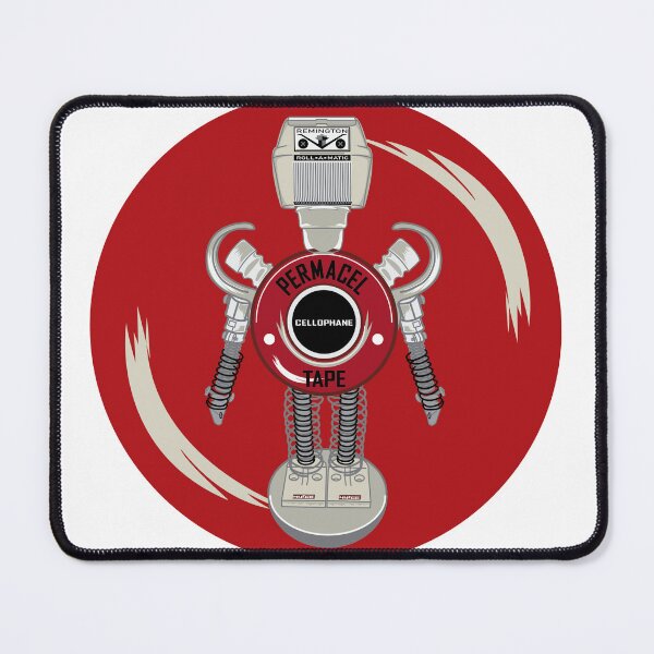 Item preview, "Funk-O-Naut" Upcycled Robot Illustration designed and sold by Spokelore.