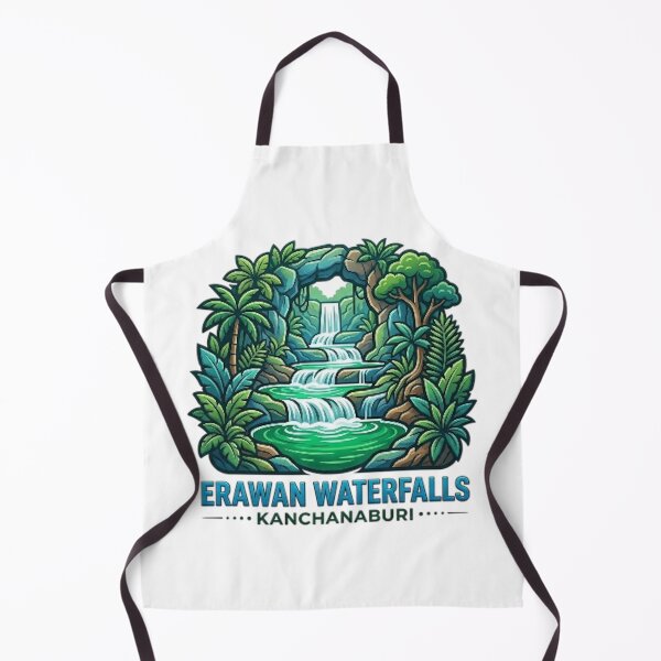 Item preview, ERAWAN WATERFALLS, KANCHANABURI designed and sold by likbatonboot.