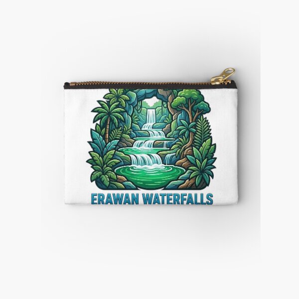 Item preview, ERAWAN WATERFALLS, KANCHANABURI designed and sold by likbatonboot.