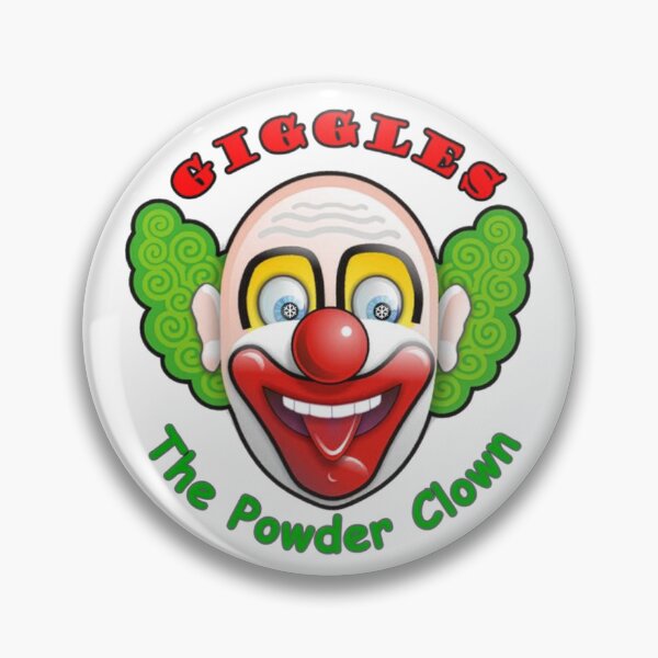 Item preview, Giggles the Powder Clown Face Shot designed and sold by Mapsynergy.