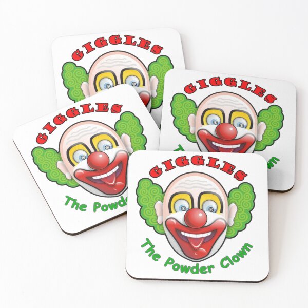Item preview, Giggles the Powder Clown Face Shot designed and sold by Mapsynergy.