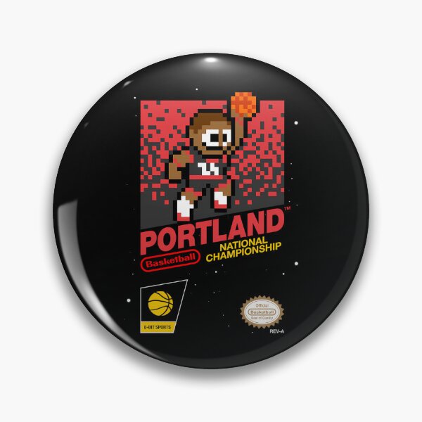 Item preview, Portland Trailblazers 8bit Videogame Cart  designed and sold by BonelessDesign.