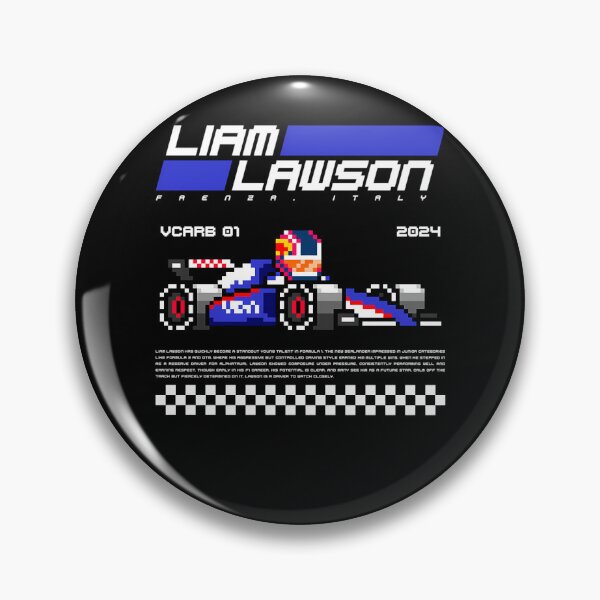Item preview, Liam Lawson Visa Cash App RB F1 Team  designed and sold by DesignbySR.