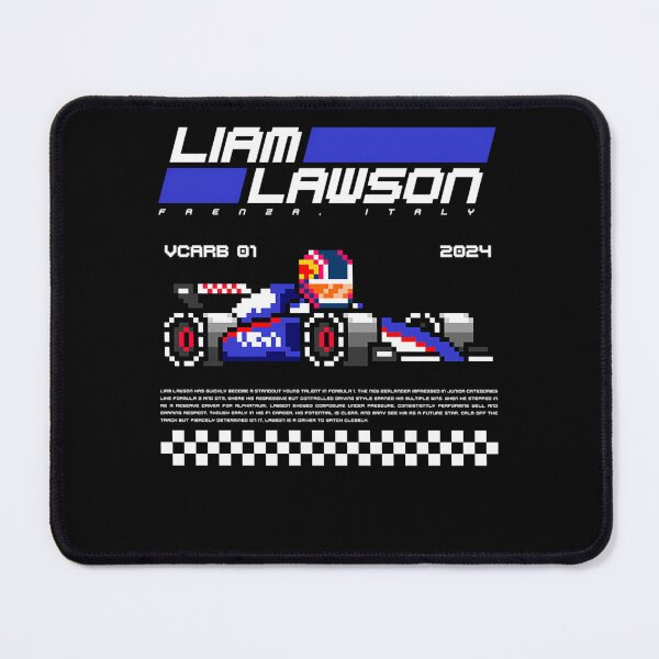 Item preview, Liam Lawson Visa Cash App RB F1 Team designed and sold by DesignbySR.
