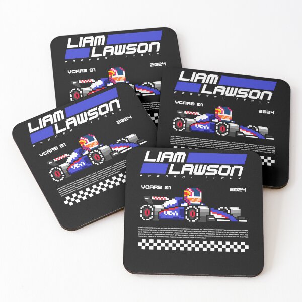 Item preview, Liam Lawson Visa Cash App RB F1 Team  designed and sold by DesignbySR.