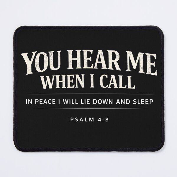 Item preview, Psalm 4:8 In Peace I Will Lie Down and Sleep Christian Scripture Shirt Faith Tee designed and sold by Dexters Inspiring Creations.