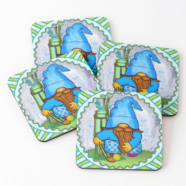 Item preview, Gnome playing Golf designed and sold by artmuvz.